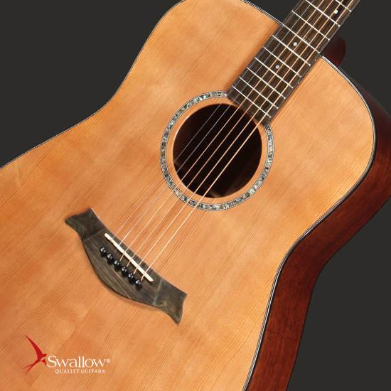 Swallow Acoustic Guitar DM03L