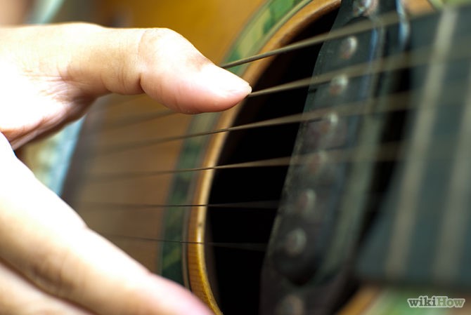 Cách lên dây đàn Guitar